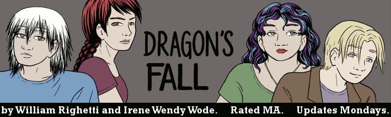 Dragon's Fall - by William Righetti and Irene Wendy Wode
